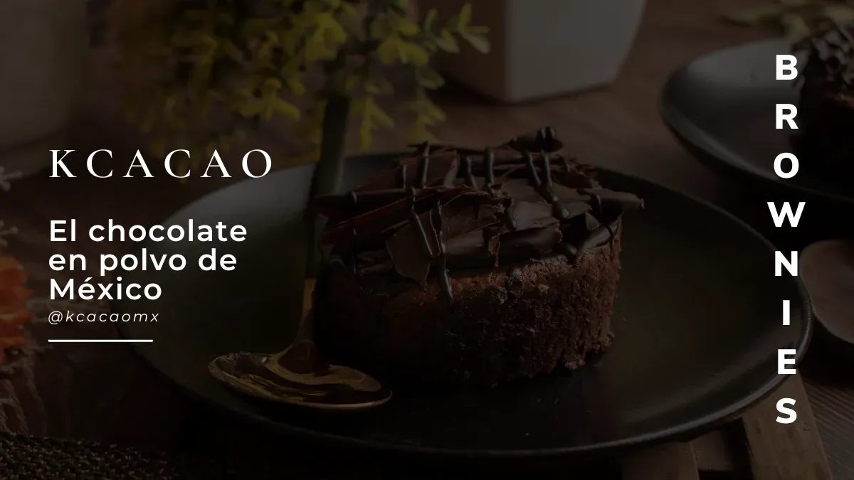 Receta de brownies con chocolate