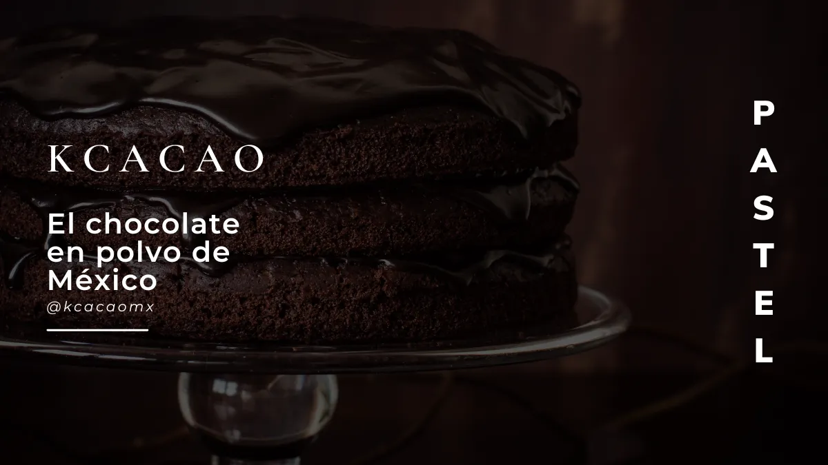 Receta de pastel con chocolate